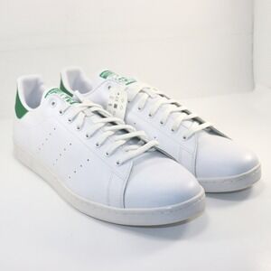 Adidas Stan Smith Mens Size 21 White Green M20324 Leather Sneakers Classic